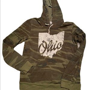 Camo Ohio Hoodie